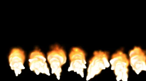 Fire blob Stock Footage 4323191
