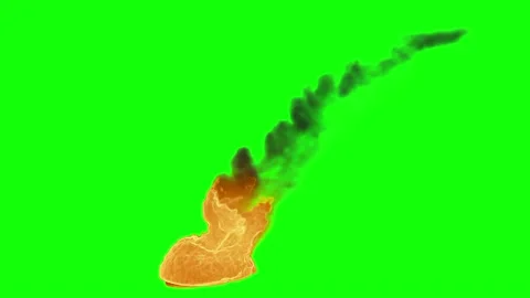 Fire blow Ball Explosion, Ring of Fire flaming 3d render Vídeos de archivo 137458354