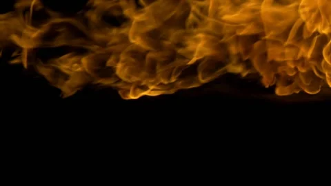 Fire Blow from Left Element 11 (HD) Stock Footage 201333782