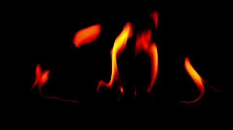 Fire blowing out Stock Footage 10772147