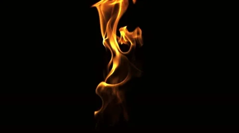 Fire blowing out, Slow Motion Video stock 12350511