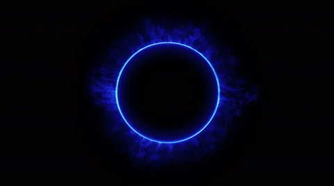 Fire with Blue Flame Stock Footage 61654596