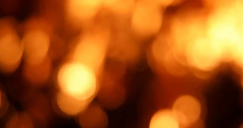 Fire bokeh with bright red and orange circles. Beautiful fire background Stock-Footage 116046551