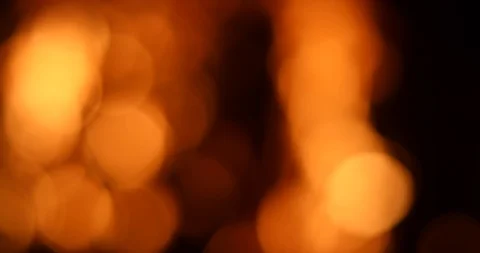 Fire bokeh with bright red and orange circles. Beautiful fire background Stock-Footage 116046724