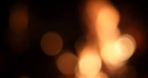 Fire bokeh with bright red and orange circles. Beautiful fire background Stock-Footage 116047104