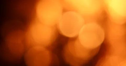 Fire bokeh with bright red and orange circles. Beautiful fire background Stock-Footage 116047694