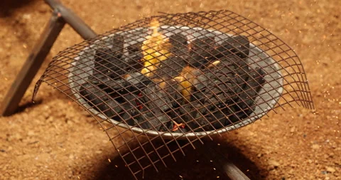 Fire bowel Stock Footage 324514805