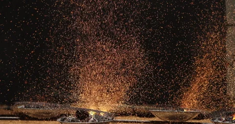 Fire bowel Stock Footage 324515514