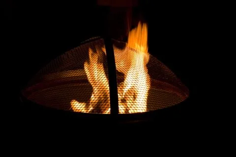 Fire Bowl Stock Photos