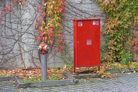 Fire box water hydrant Stock Photos