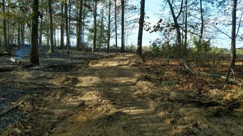 Fire Break Stock Photos