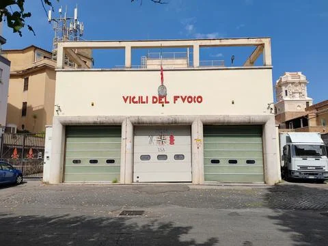 The Fire Brigade Station Stock Photos