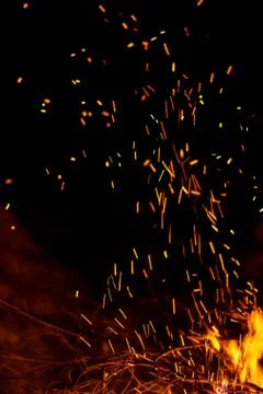 Fire bright background Stock-Fotos