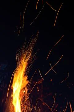Fire bright background Stock-Fotos