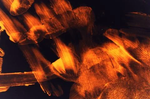 Fire brush - grunge background Foto stock