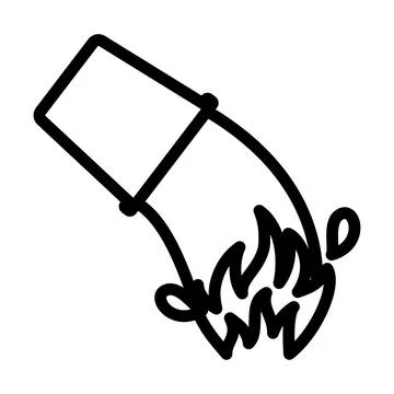 Fire Bucket Icon Stock Illustration