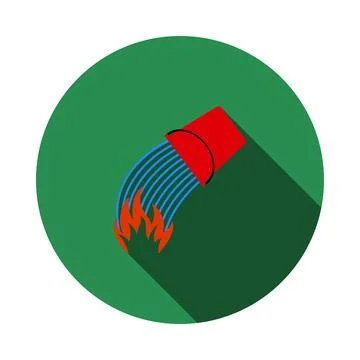 Fire Bucket Icon Stock Illustration