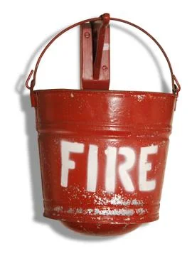 Fire bucket 写真素材