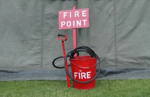 Fire Bucket. Stock Photos