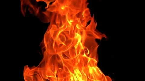 Fire burining hot Heat Stock Footage 82188717