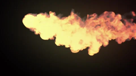 Fire burn element VFX Stock Footage 272989716