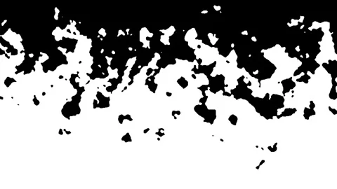 Fire Burn Transition Black Background Transition, Matte Reveal Transition Stock Footage 293076024