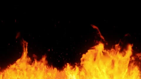 A Fire Burning In The Dark 스톡 동영상 329544988