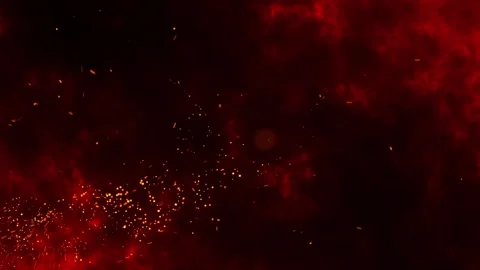 A Fire Is Burning In The Dark Stock Footage 329545001