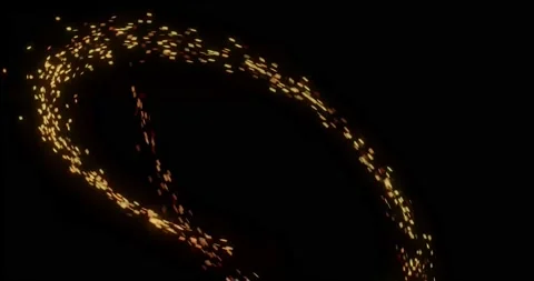 Fire burning embers ash particles Stock Footage 219479127