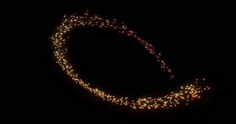 Fire burning embers ash particles Stock Footage 219479129