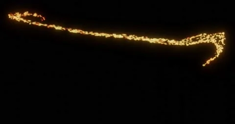Fire burning embers ash particles Stock Footage 219479142