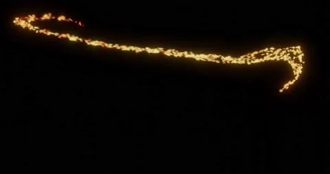Fire burning embers ash particles Stock Footage 219479143