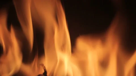 Fire burning flame Video stock 36260222