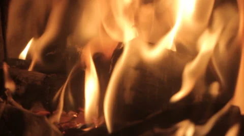 Fire burning flame Vídeo Stock 36260586