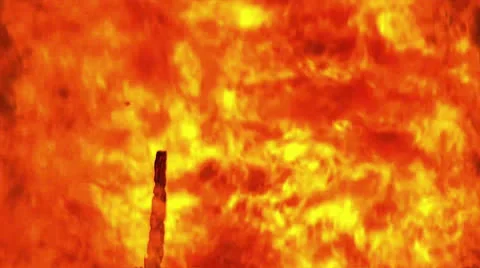 Fire Burning Flames Closeup Stock Footage 22946230