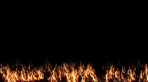 Fire Burning Stock Footage