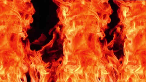 Fire Burning Video stock 32684197