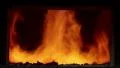 Fire burning in the furnace HD Footage
