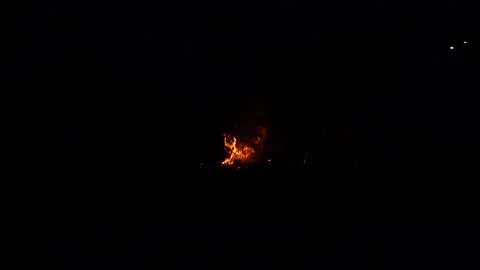 Fire Burning Slowmotion Stockbeeldmateriaal 131101469