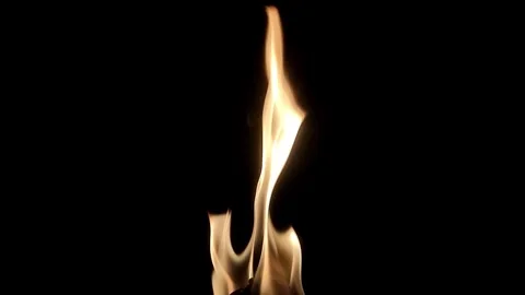 Fire burning stock video background Stock Footage 282945799