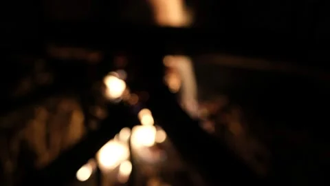 Fire, burning wood Stock Footage 143696472