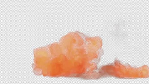 Fire burns and smokes on a transparent background. Stock-Footage 233843426