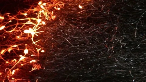 Fire Burns from Left to Right MAC Stock Footage 74544954