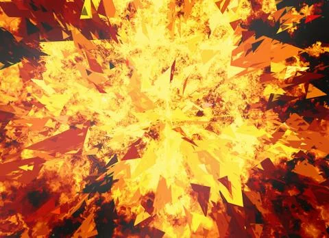 Fire burst backgrounds Stock Illustration