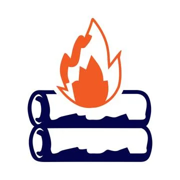 Fire, camping, fire place, fire camping icon Stock Illustration