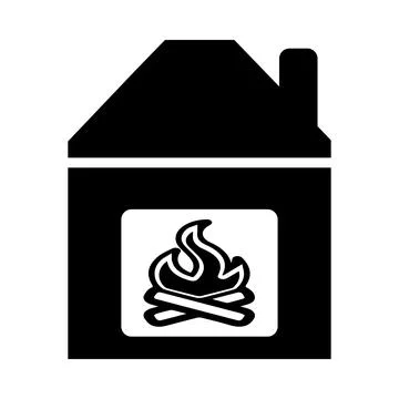 Fire, camping, fire place, fire camping icon Stock Illustration