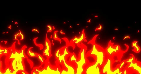 Fire Cartoon Wall Speed Animation Hand D... | Stock Video | Pond5