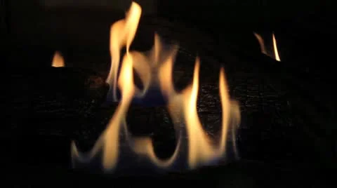 Fire Close-Up  29.97 1080 Stock Footage 10567182