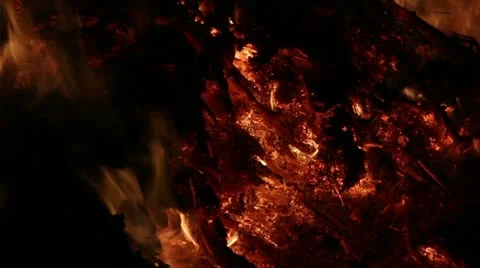Fire Close Clip 10 Part 2 Video stock 11060239