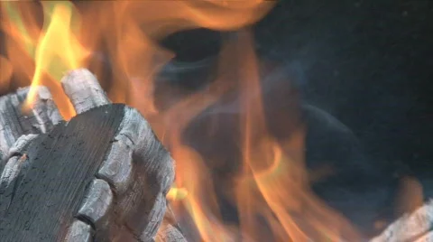 Fire close-up 動画素材 738414